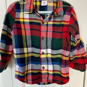 Toddler button up shirt.